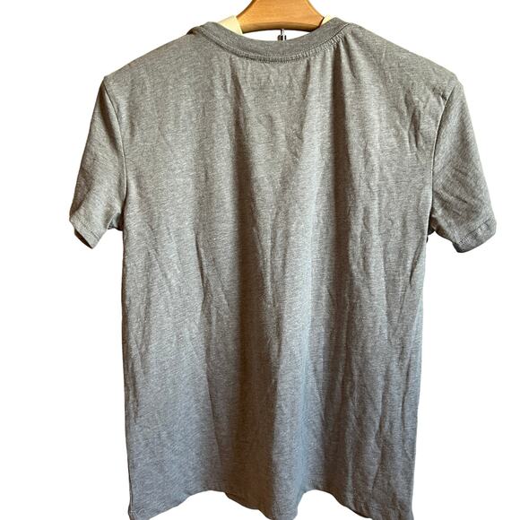 Women's Heather Gray La Luna Graphic Short Sleeve T-Shirt - Size XS - NWT - Picture 5 of 5